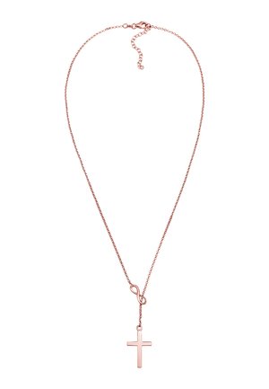 Elli CROSS INFINITY - Grandinėlė - rose gold-coloured