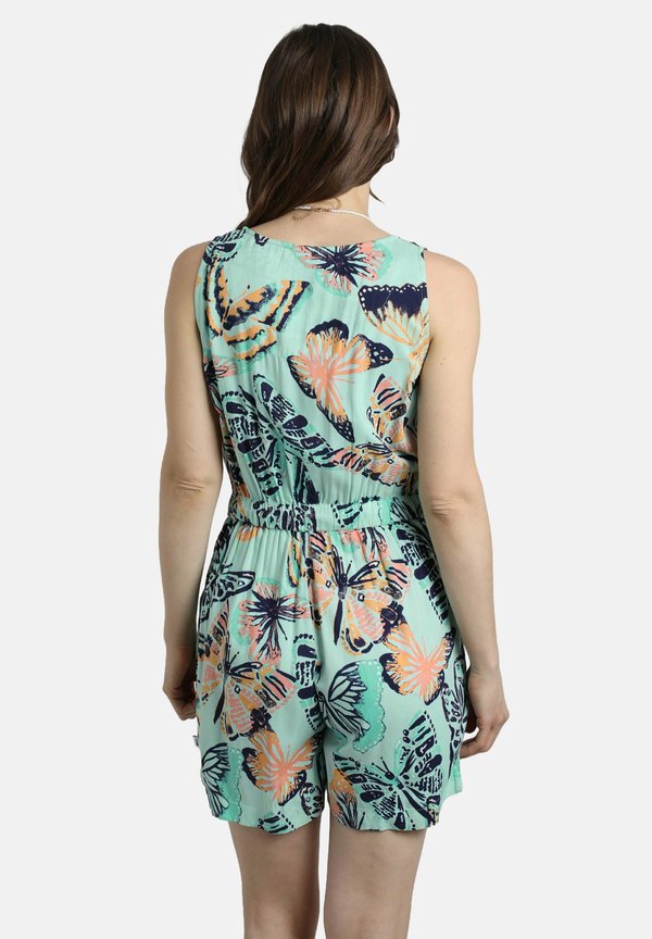 ECO PRINTED  - Jumpsuit - seafoam