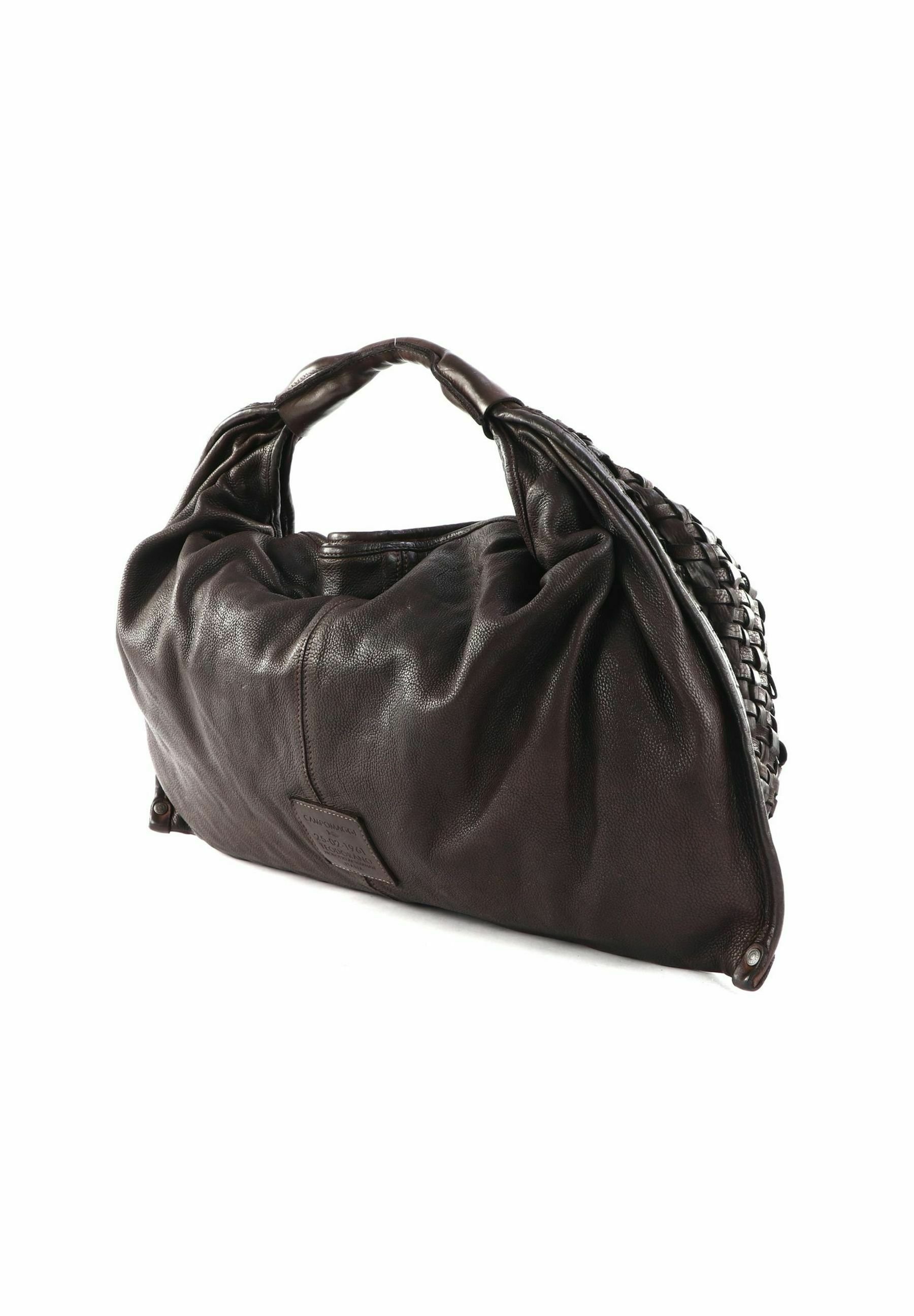 Sac à Dos CAMPOMAGGI Moro Cuir Marron Femme - Neuf Avec Housse Et Produits D'entretien