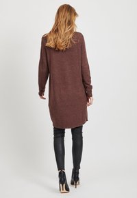 VILA VIRIL DRESS - Strikkjoler - puce