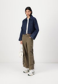 Object OBJBOLETTA JACKET - Teksajakk - dark blue denim