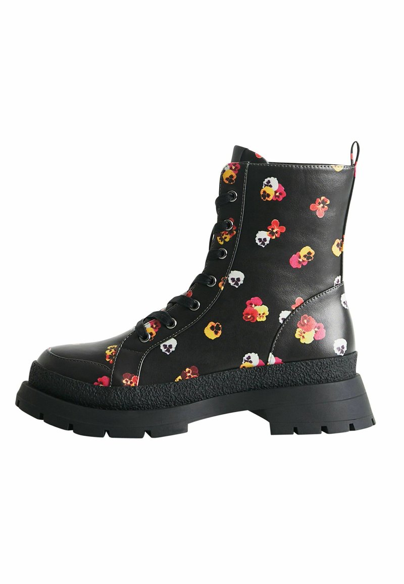 Desigual Veterlaarzen zwart Desigual Veterlaarzen zwart