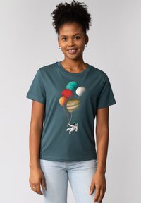 watapparel BALLOON SPACEMAN - T-Shirt print - stargazer