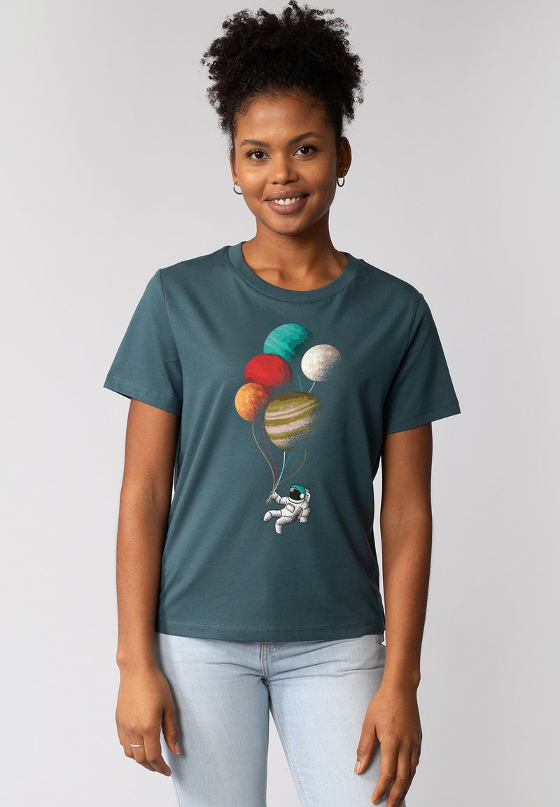 watapparel BALLOON SPACEMAN - T-Shirt print - stargazer
