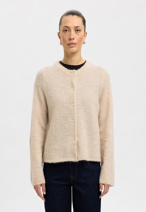 SLFLULU NEW - Cardigan - birch melange