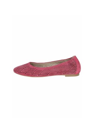 Ballet pumps - pink suede