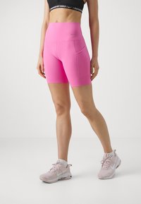 Nike Performance UNIVERSA SHORT - Leggingek - playful pink/black