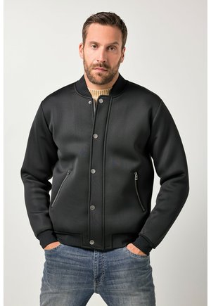 COLLEGE EKRAGEN - Sweatjakke - black