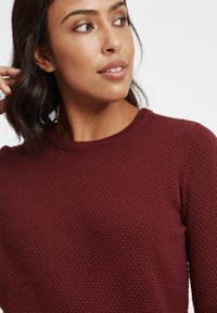 Oxmo OXSARAH - Strickpullover - wine red