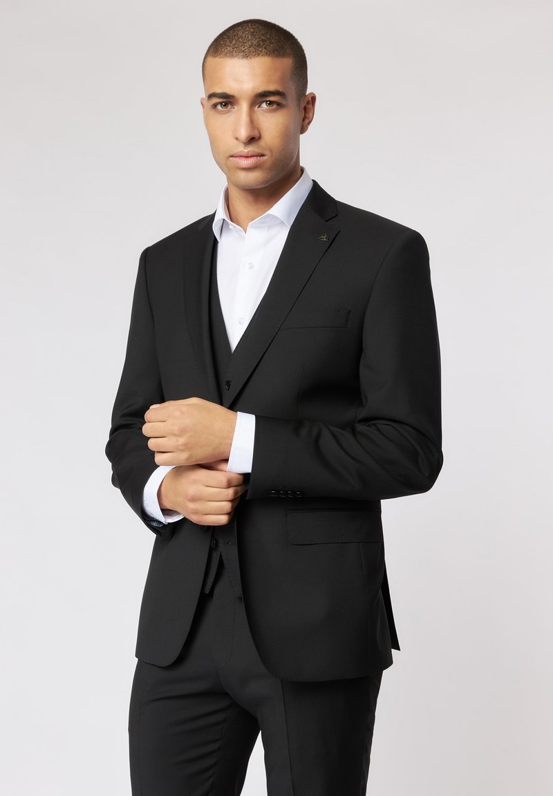 ROY ROBSON - Blazer - black, Agrandir