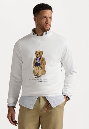 POLO BEAR FLEECE SWEATSHIRT - Sudadera - white