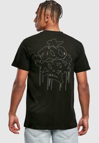 ZOO YORK - GRAFFITI TEE - T-shirt imprimé - black Image miniature 1