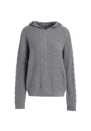 Felpa con cappuccio - grey