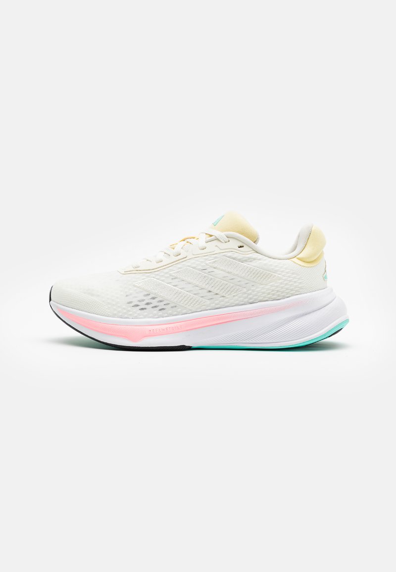 adidas Performance RESPONSE SUPER - Katujuoksukengät - off white/zero metallic/almost yellow