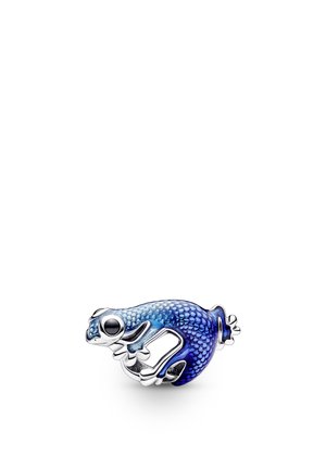 GECKO  - Charm - silver coloured