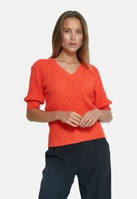 ROSALIA PUFF SLEEVE  - T-shirt con stampa - grenadine