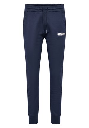 Hummel LEGACY POLY REGULAR  - Træningsbukser - dark blue