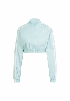 adidas Originals ADICOLOR TEAMGEIST CROPPED TRACK - Bomber Jacket - semi flash aqua