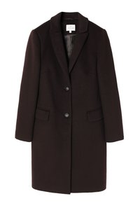 Klasický kabát - dark brown