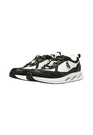 Gisada, GISADA RUNNER BICOLOR LOW SNEAKERS NEW YORK LOW 16001 SNEAKERS UNISEX - Sneaker low - black white
