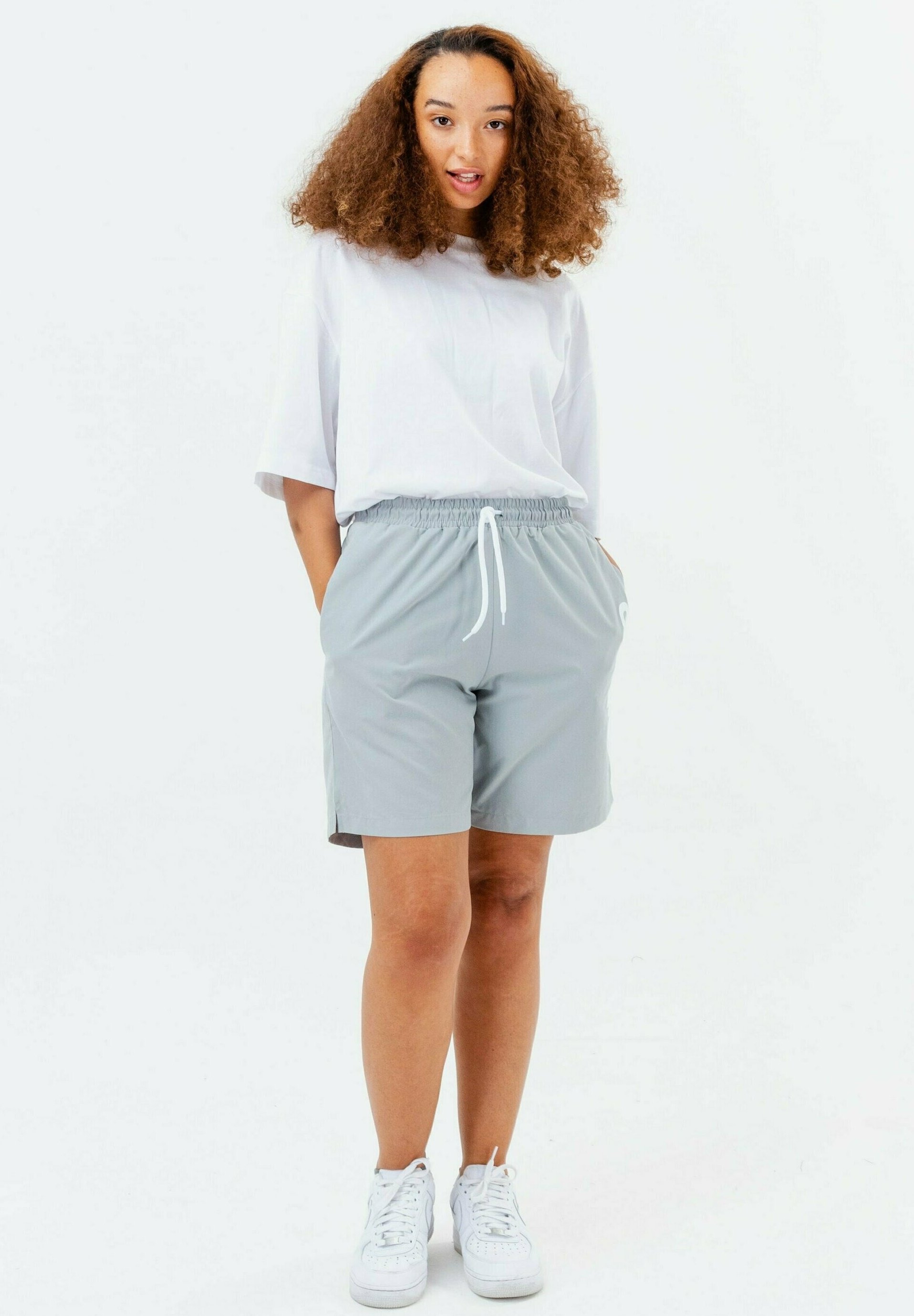 Abbigliamento Uomo Hype CONTINU8 - CONTINU21123 - Shorts - grey/grigio Abbigliamento Uomo Hype CONTINU8 - CONTINU21123 - Shorts - grey/grigio