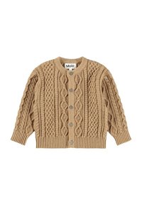 Molo BREEZE - Chaqueta de punto - marled fawn