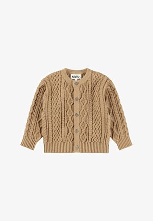 Molo BREEZE - Chaqueta de punto - marled fawn