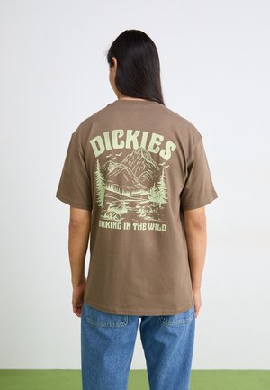 PONDEROSA PINES TEE - Print T-shirt - mushroom