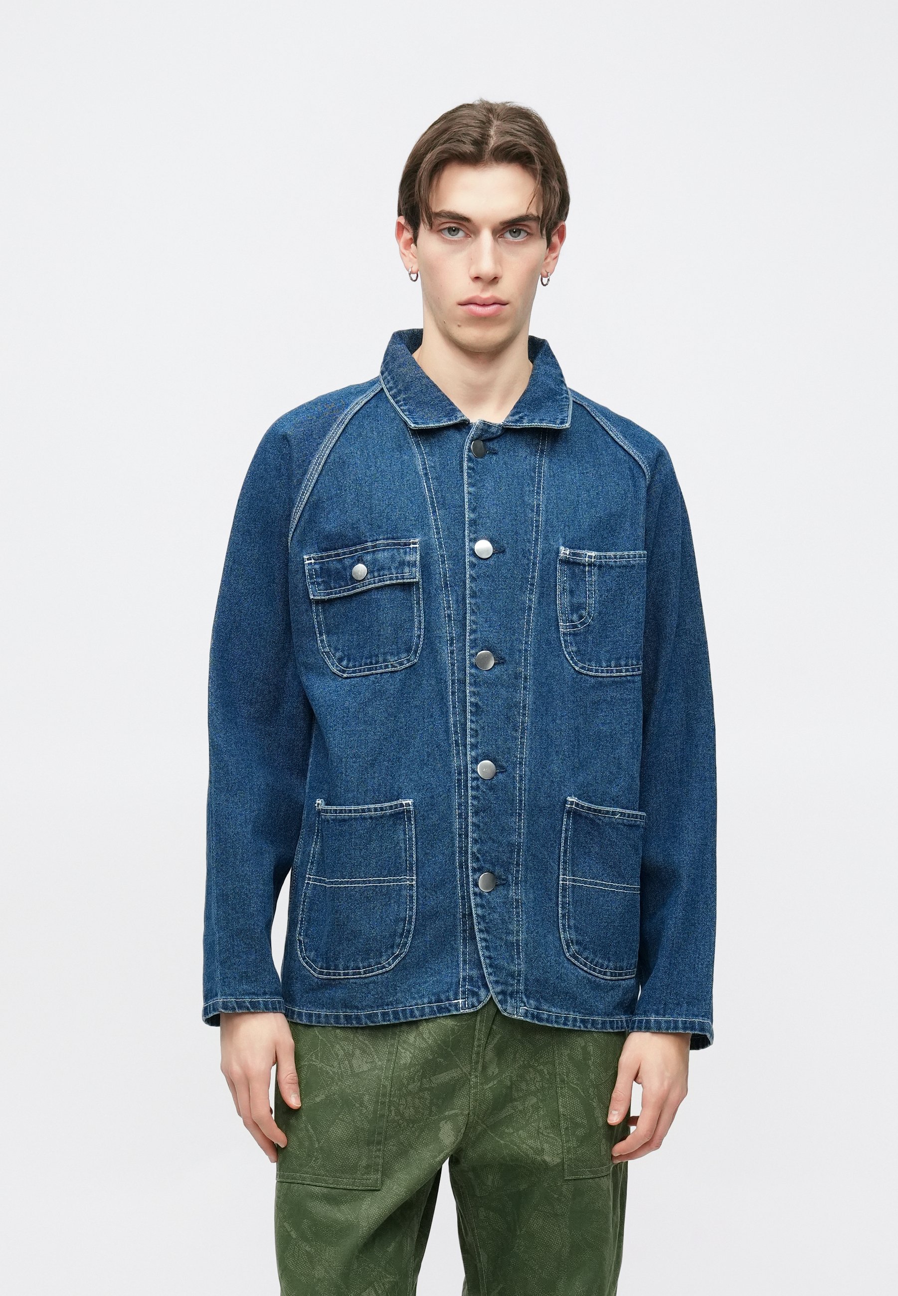 Service Works COVERALL - Denim jacket - blue denim - Zalando.co.uk