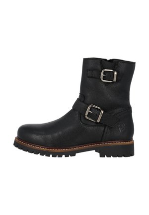 AVIDEE - Cowboy-/Bikerstiefelette - schwarz
