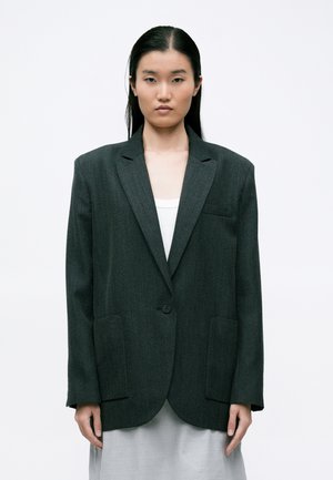 BONNA - Blazer - dark navy/grey