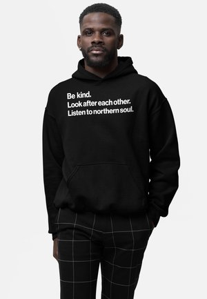 Henry Tiger, MUSIC LISTEN TO NORTHERN SOUL - Kapuzenpullover - jet black