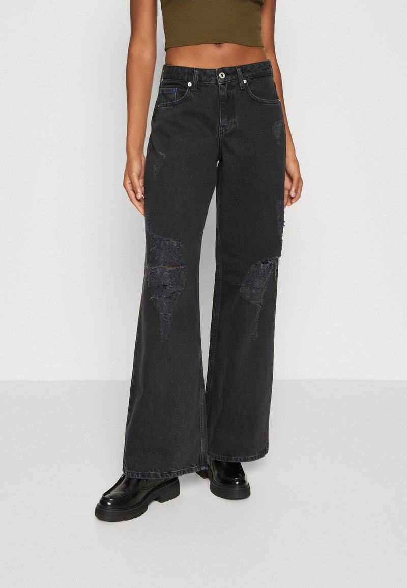 Karl Lagerfeld Leggings Jacquard Black