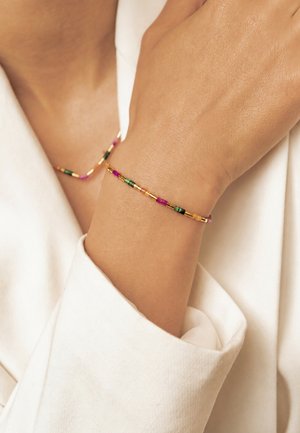Hey Happiness, CANDY COLOR TUBE BEAD - Armband - gold-coloured