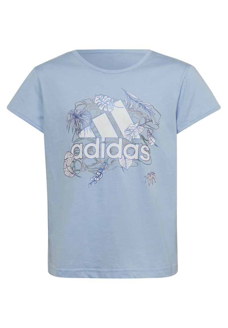 camiseta adidas celeste