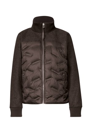 Street One, STRUKTURMIX JACKE MIT GEKLEBTER STEPPUNG - Veste d'hiver - auburn brown
