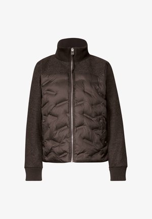 Street One, STRUKTURMIX JACKE MIT GEKLEBTER STEPPUNG - Veste d'hiver - auburn brown