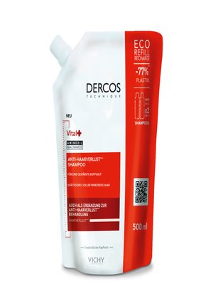VICHY HAIR CARE VICHY DERCOS VITAL+ ANTI- HAARVERLUST SHAMPOO 50 - Shampoo - weiß