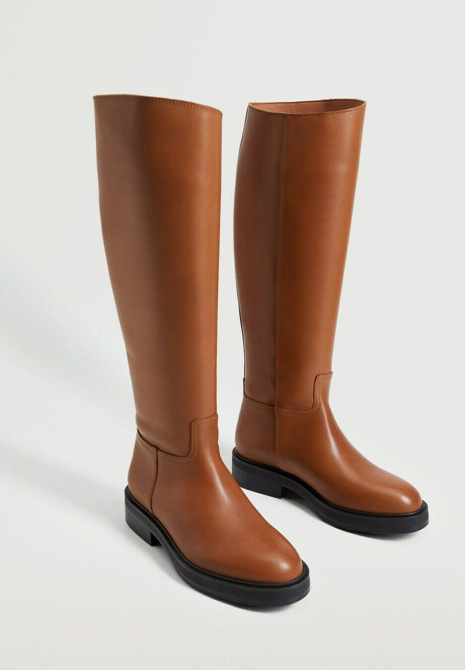 bottes marron mango