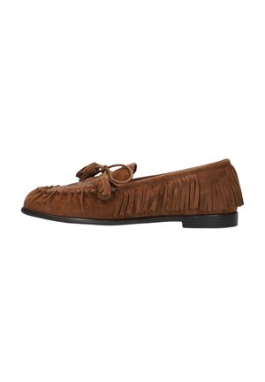 Notre-V, NOTRE-V DAMES LOAFERS D25103. - Instappers - camel