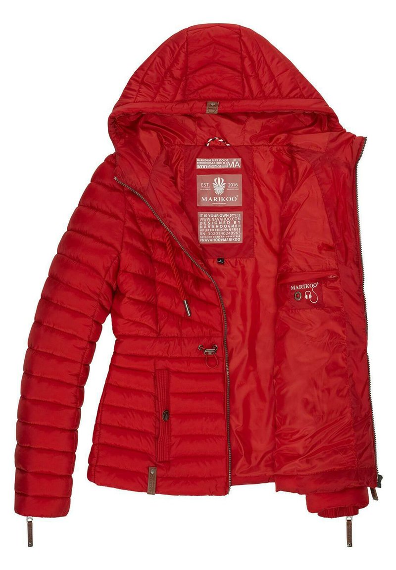 Damen Leichte Jacken | Marikoo ANIYAA Übergangsjacke light red/rot - DS12607 Damen Leichte Jacken | Marikoo ANIYAA Übergangsjacke light red/rot - DS12607