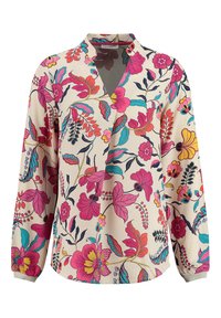 Key Largo BLOOM V-NECK - Camicetta - fuchsia pink