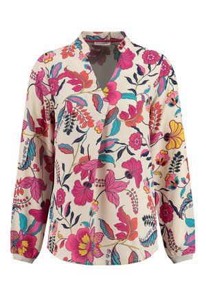 Key Largo BLOOM V-NECK - Blouse - fuchsia pink