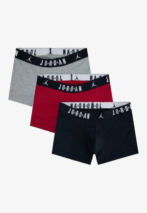 MENS FLIGHT TRUNK 3 PACK  - Boksarice - gym red/black