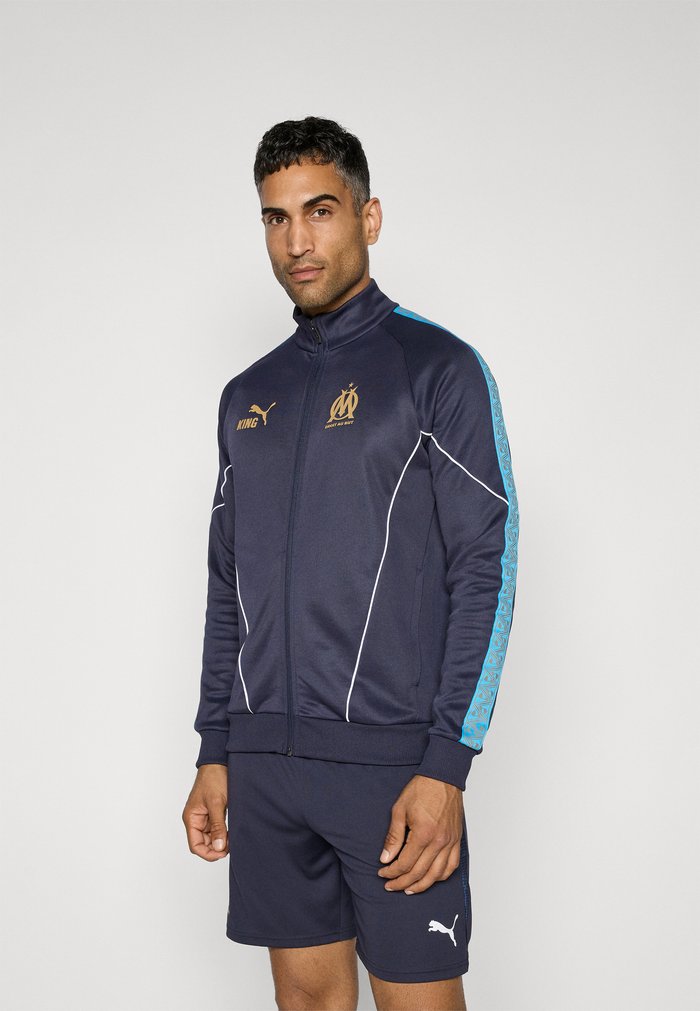 PUMA OM KING ANTHEM - Club wear - new navy luminous blue