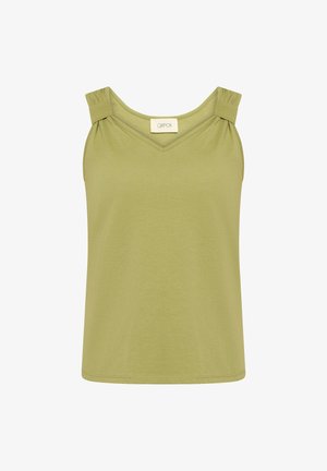 Cartoon, CARTOON MIT V-AUSSCHNITT BASIC-TOP - Top - mosstone