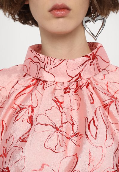 Stine Goya GATHERED LONG SLEEVE - Bluse - pink