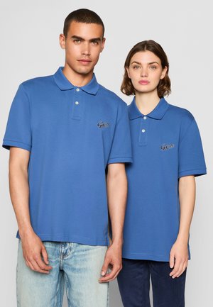 GANT EXCLUSIVE HERITAGE 2.0 ARCHIVE STRIPE SS POLO - Polo shirt - vintage blue