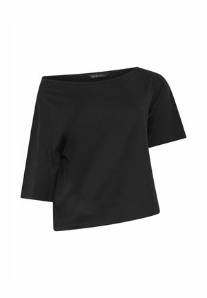 Yours Clothing, PLUS SIZE CASUAL TOPS - Camiseta estampada - black
