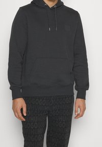GANT Sweat à capuche - dark grey